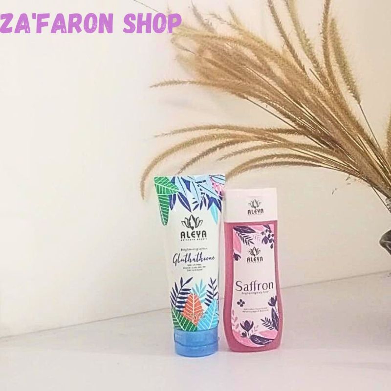 ❀ZF❀ Paket Skincare By Aleya || Body Toner Aleya & Brightening Lotion Aleya