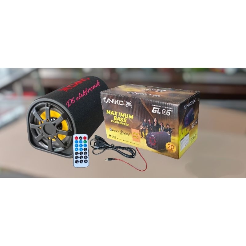 speaker Niko 5" Bluetooth GL 5 AC/DC