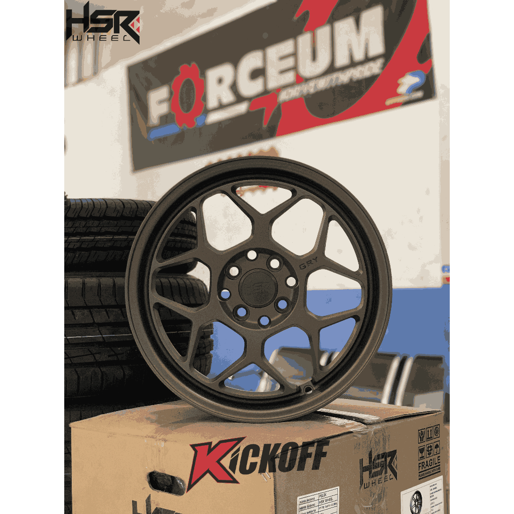 PROMO Velg HSR GRY Ring 16 Pas Untuk Mobil DATSUN GO , CITY , SWIFT , CALYA , SOLUNA