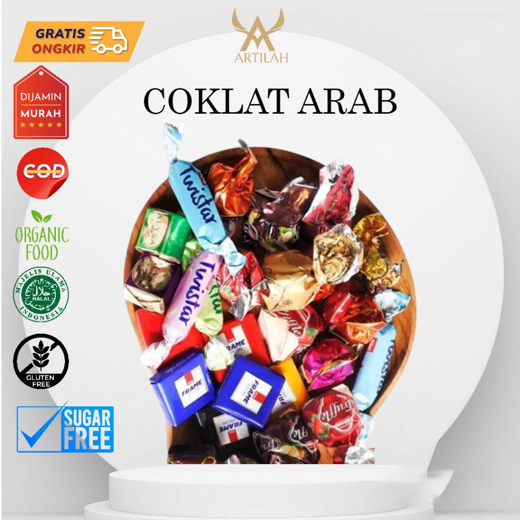 

Coklat Arab 100gram / Coklat Import Turki Atalita Truffle Mix