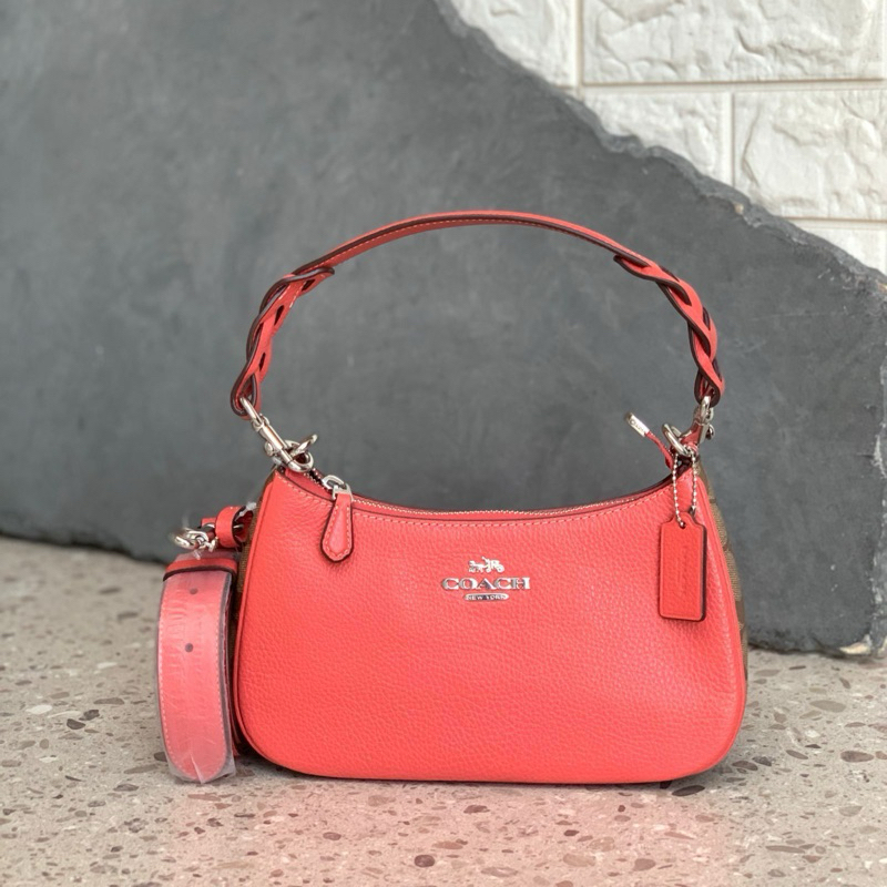 COACH TERI SHOULDER BAG WITH COACH MOTIF