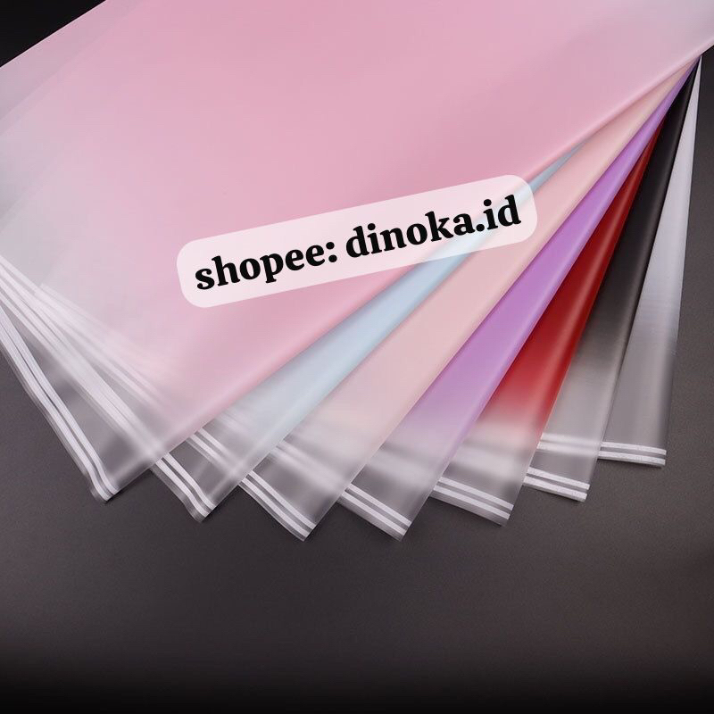 

READY Warna Lengkap Kertas Cellophane Gradasi Buket Bunga || Wrapping Warna Sembur Double Line