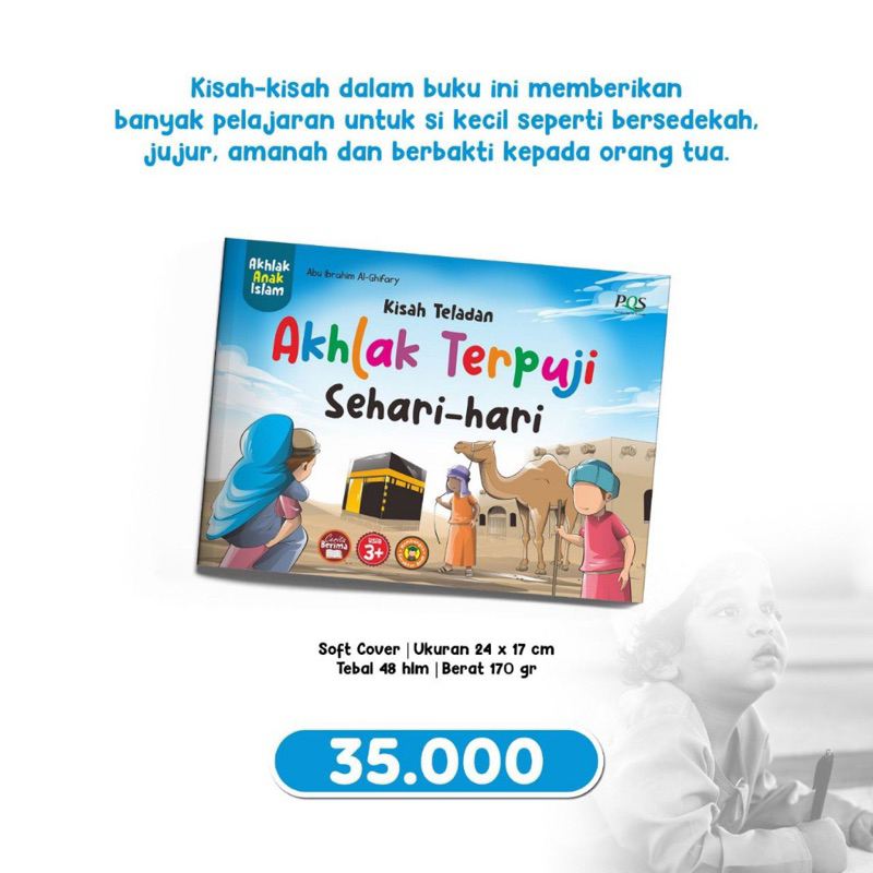 Buku Kisah Teladan Akhlak Terpuji Sehari Hari - PQS