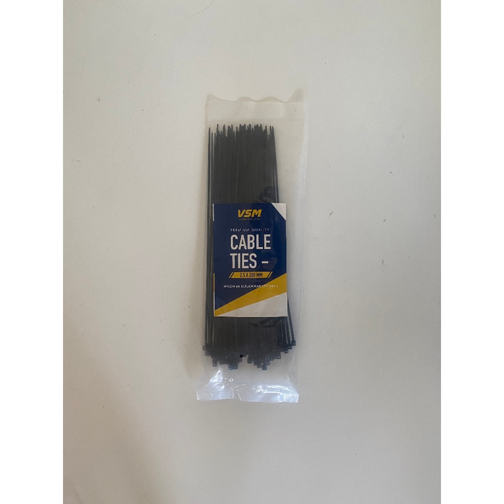 

Kabel Ties Vsm Putih & Hitam Ukuran Lengkap