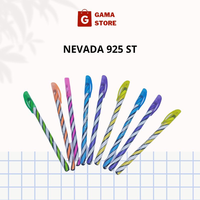 

Pulpen Nevada 925 ST/pulpen ulir warna warni