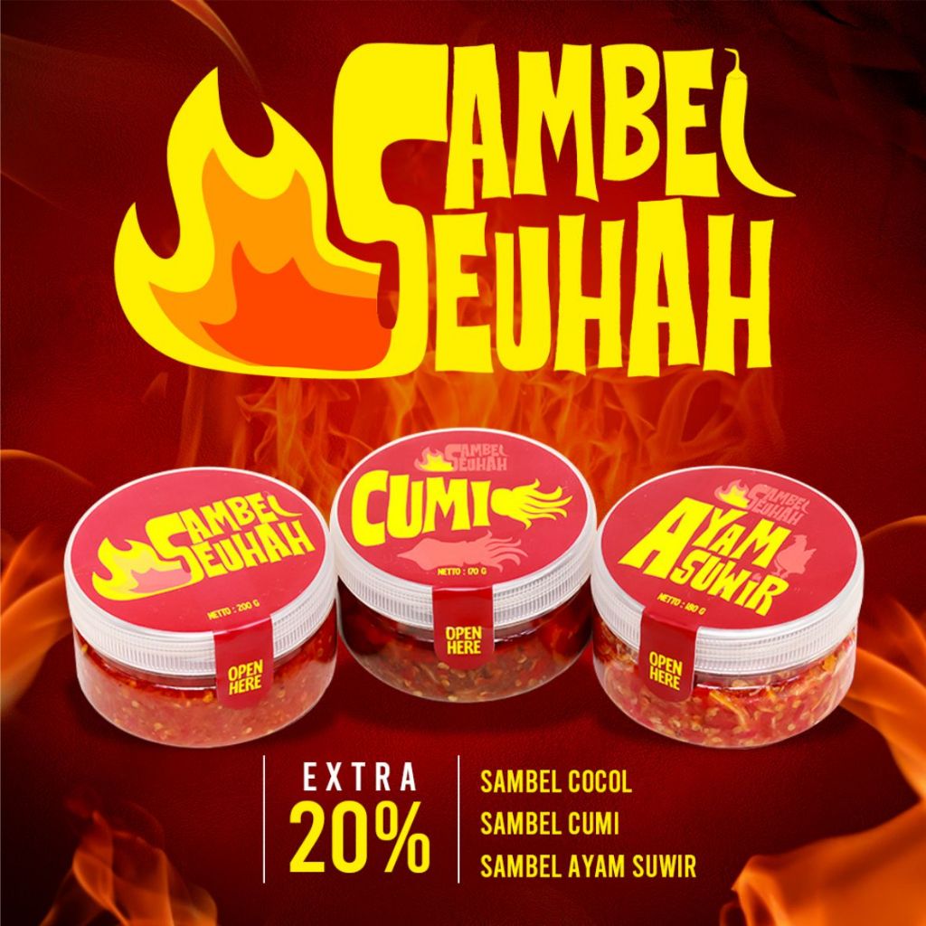 

Sembel Seuhah - Paket Bundling Sambal lebih Hemat