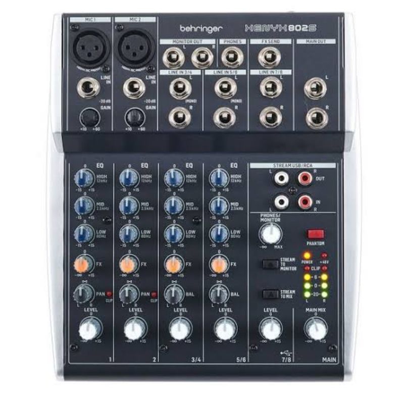 MIXER BEHRINGER XENYX 802S ORIGINAL 802 S