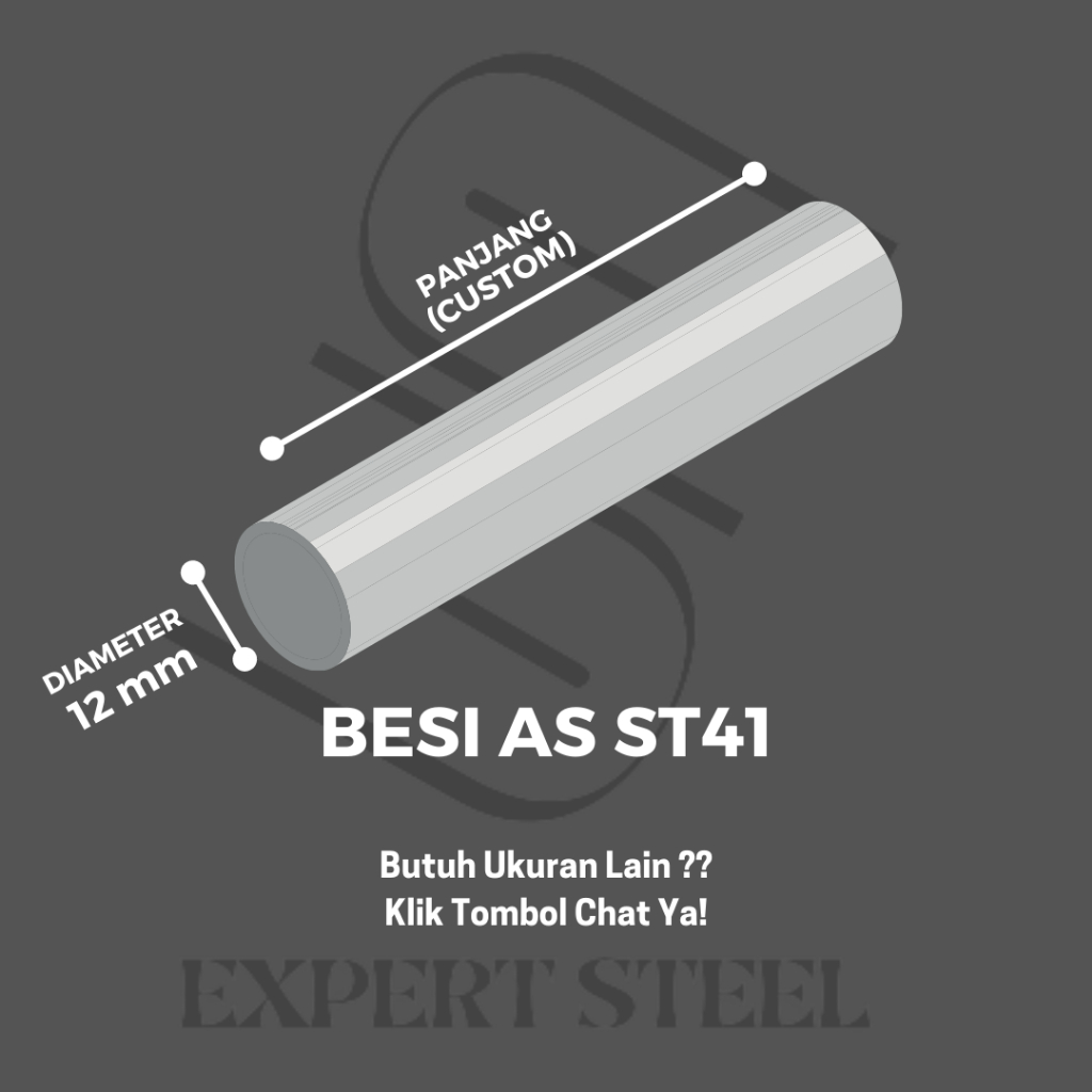 BESI AS ST41  DIAMETER 12mm x 2M