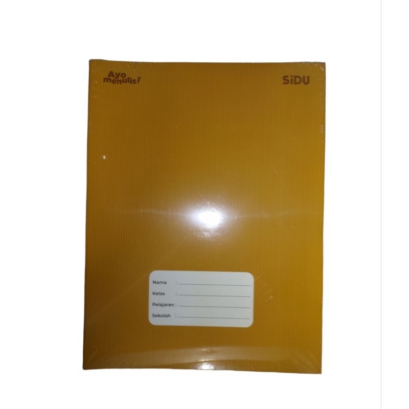 

Buku Tulis Sidu Sampul Coklat 1pak isi10 40lembar