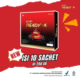 

KOPI READY X KEMASAN BARU ISI 10 SACHET
