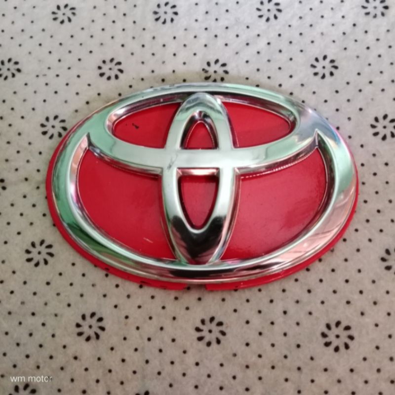 emblem logo toyota ban serep serap rush
