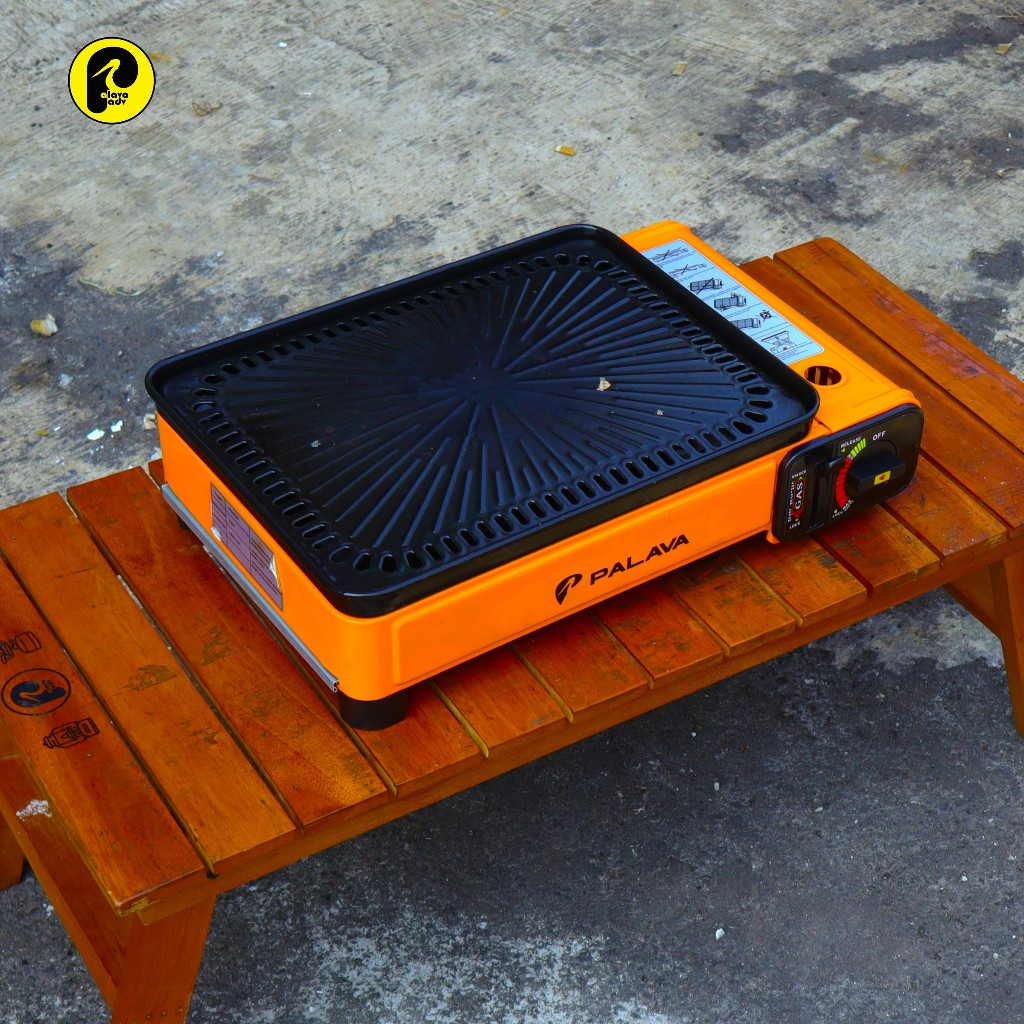 FLOWMAN Kompor Gas Portable BBQ 2 in 1 Panggang Portable campervan palava adv