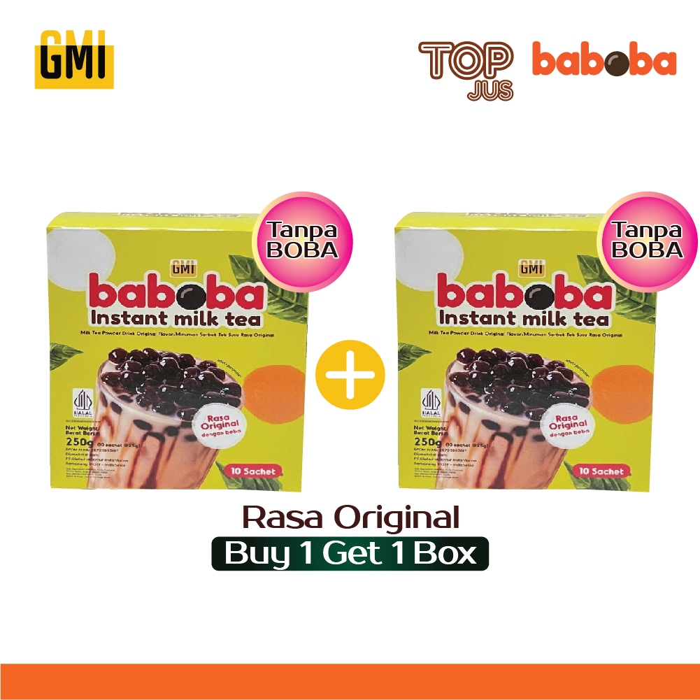 

MINUMAN INSTAN MILK TEA [ISI 20 SACHET] TANPA BOBA