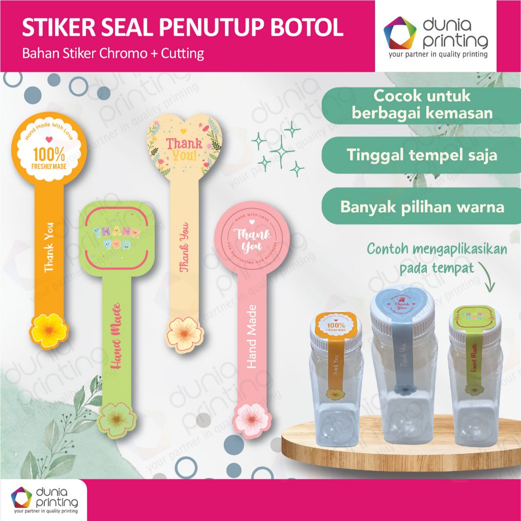 

Stiker Seal Botol Ekonomis -Diameter 3 cm Panjang 10 cm - edisi 2