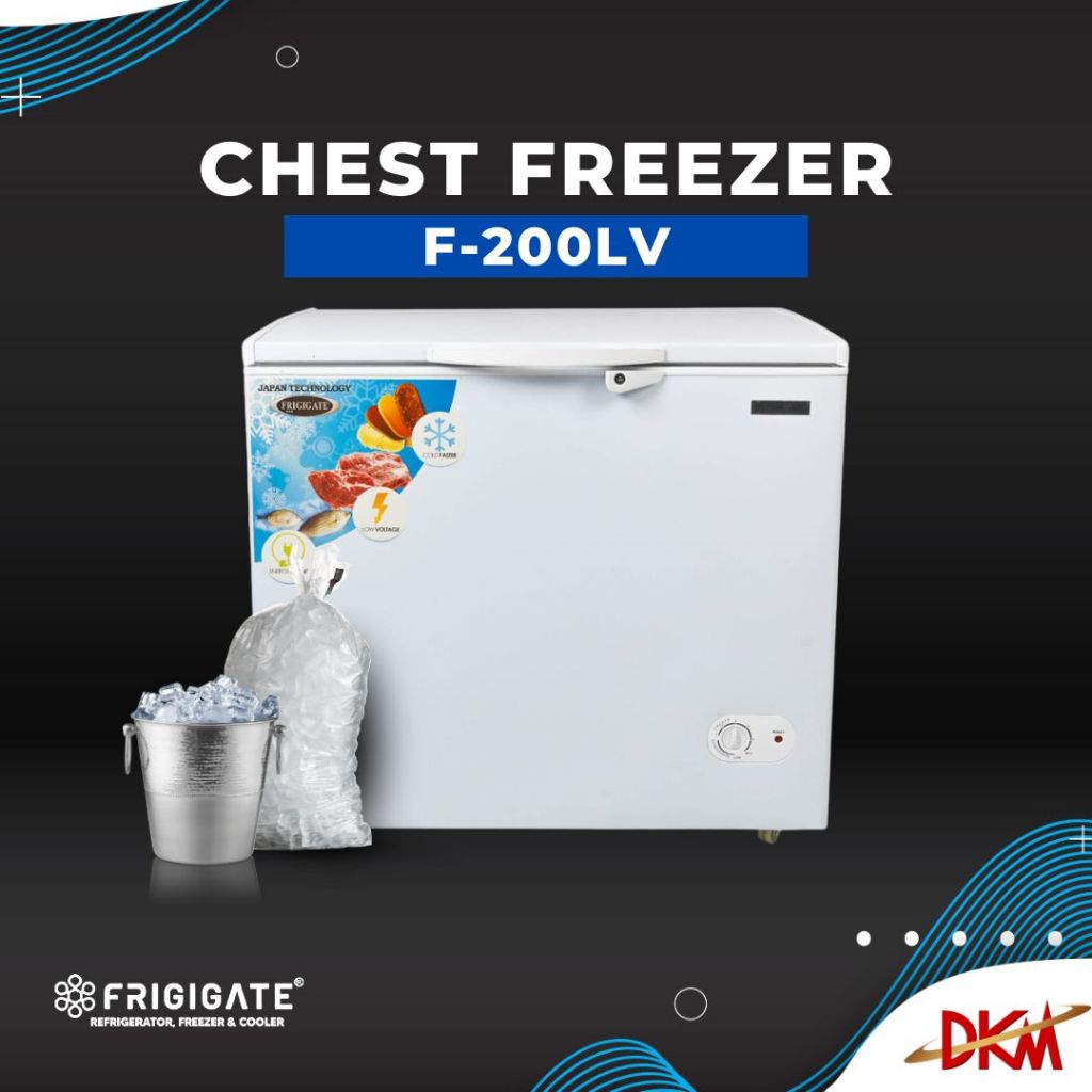 Freezer Box Frigigate / Chest Freezer / Freser Frigigate F-200LV / F200LV / F 200LV Frizer 200 liter