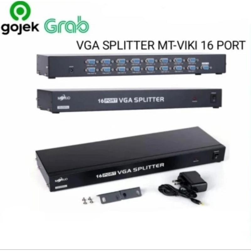 VGA  Splitter 16 Port 350 Mhz MT-VIKI Splitter VGA 16 Port 350Mhz