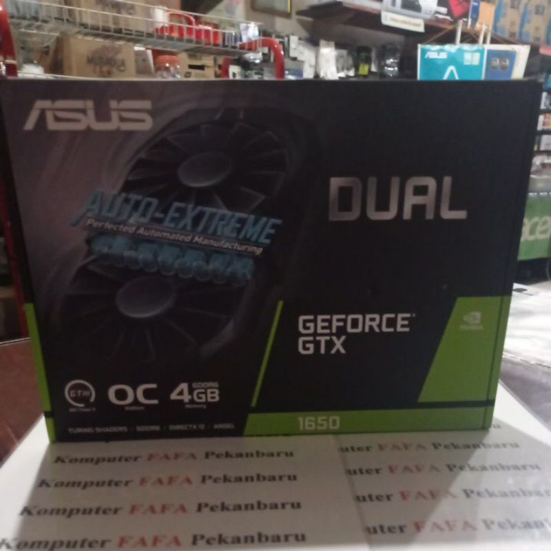 VGA Card Asus Dual Geforce GTX 1650 4gb DDR6