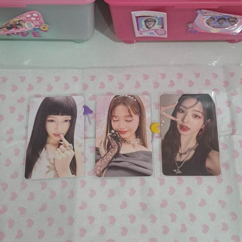 photocard pc wonyoung leeseo ive official ofc ive mine switch digipack ssq starship square pob wony