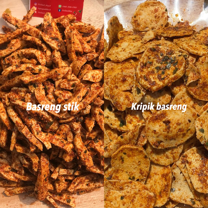 

BASRENG STIK & KERIPIK BASRENG (500gr & 1Kg) DAUN JERUK BUMBU BASAH/ BASRENG VIRAL MURAH Rizkimelshop.id