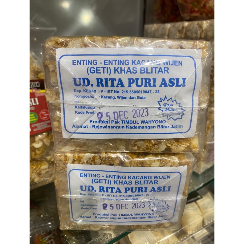 

PROMO SPESIAL ENTING ENTING GETI KACANG WIJEN KOTAK KIRIM EXP TERBARU