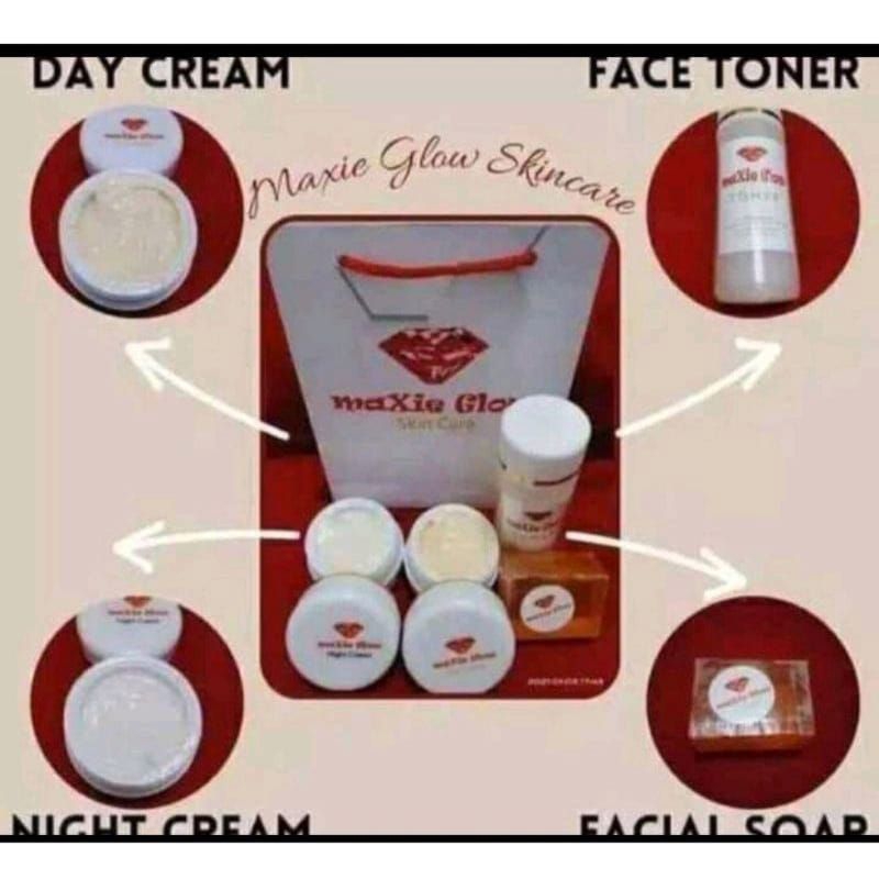 COD Paket Maxie Glow [Kemasan Lama] Ori Cream Maxie Cream pemutih ampuh menglowing Aman bumil menyus
