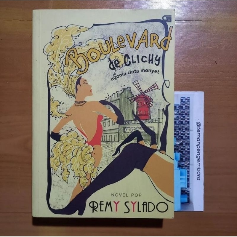 Buku Boulevard de Clichy Agonia cinta monyet - Remy Sylado