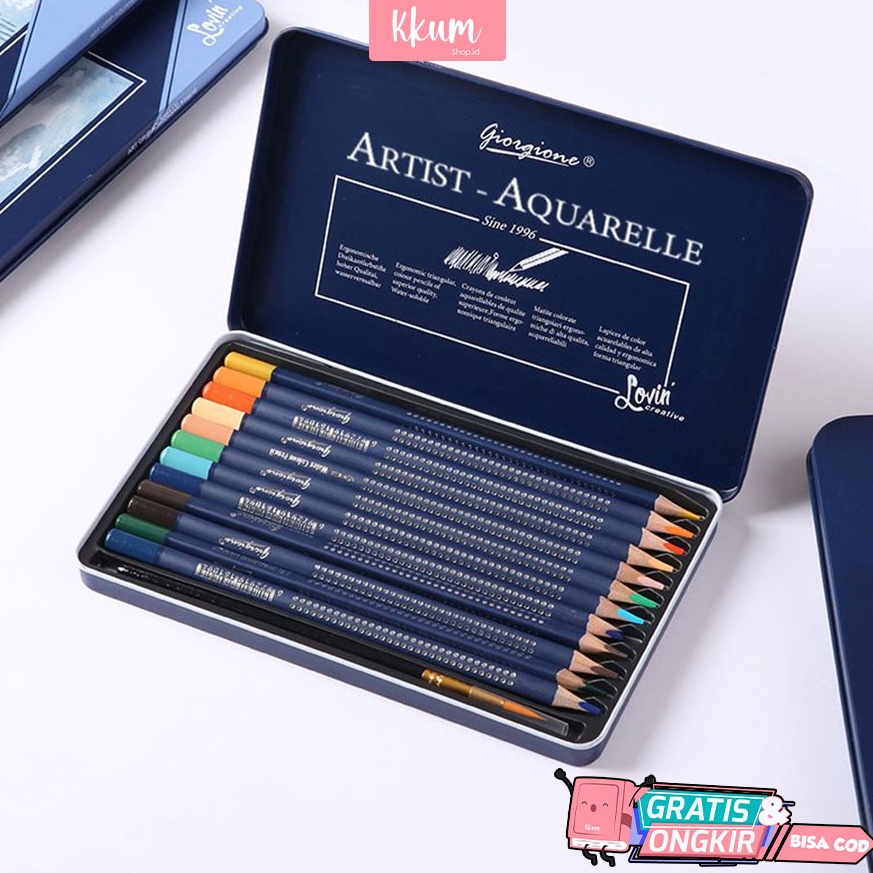 

KODE G85O Oil Pensil Warna 122448 WaterColor Pencil Color