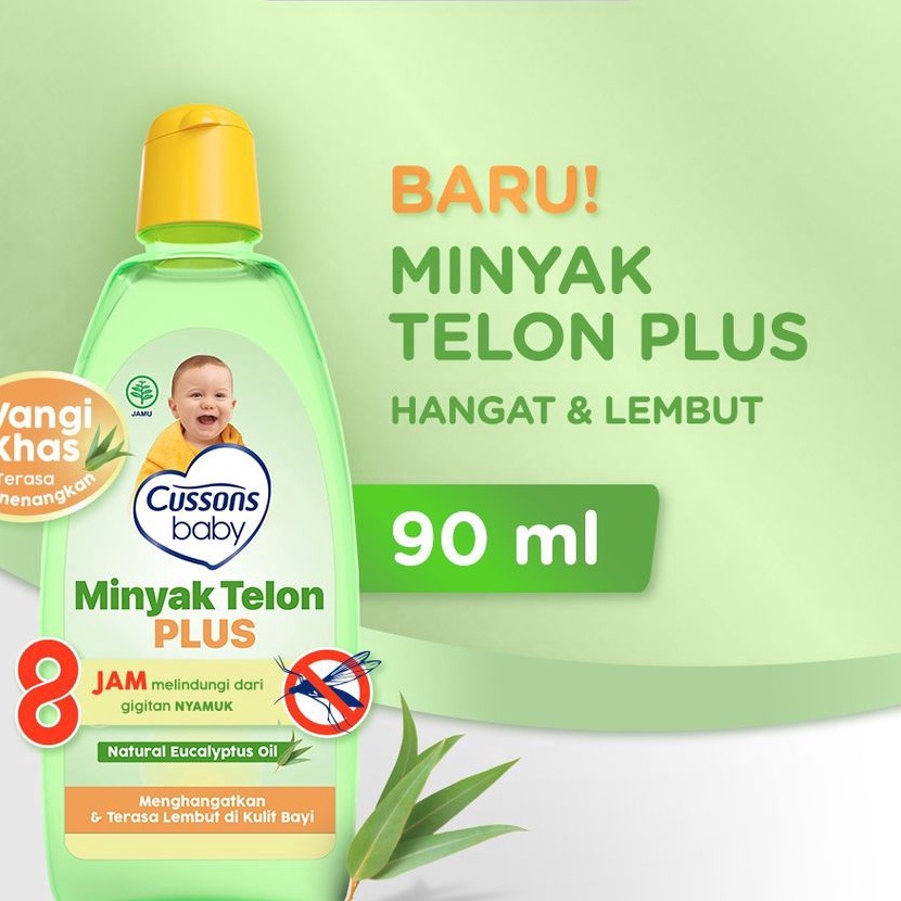 

Cashback Cussons Baby Minyak Telon Plus 9ml