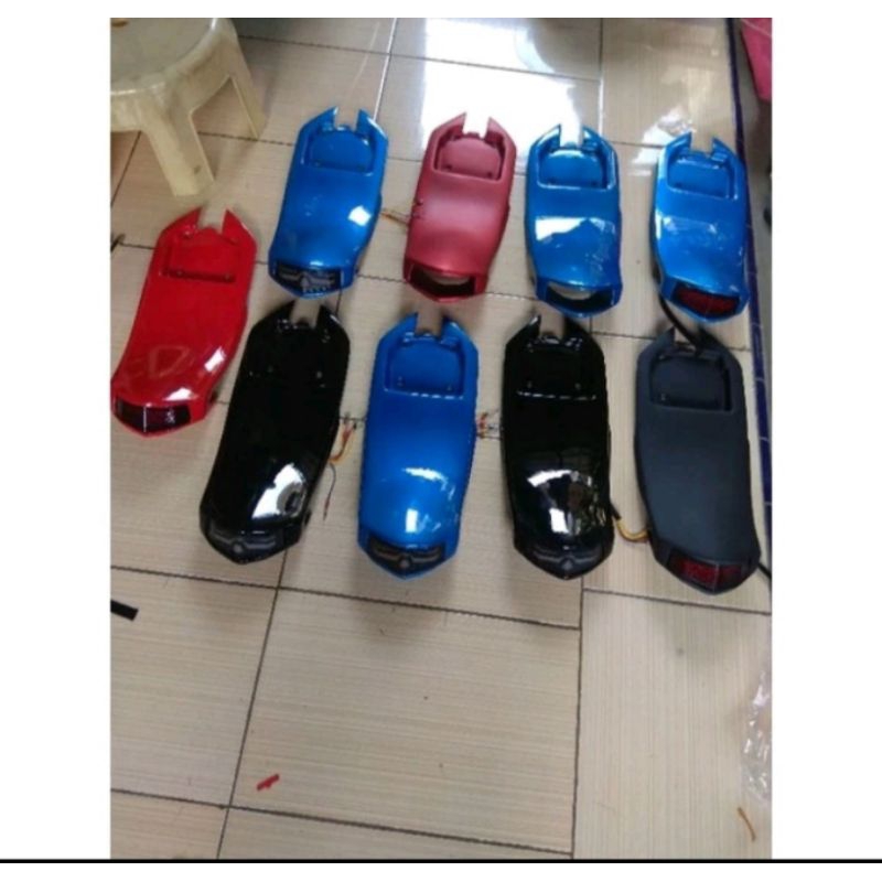 UNDERTAIL SELANCAR GSX 150 R LAMPU LED WARNA 3IN1 Motorcycle Motor