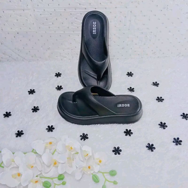 Sandal Terbaru Wanita Wedges Jepit Jelly Korea Style