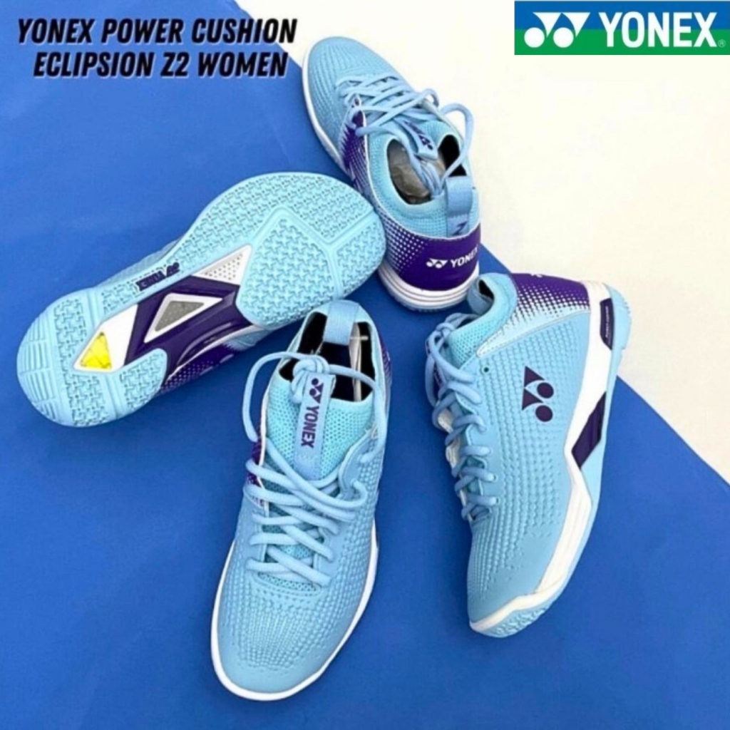 Sepatu Badminton YONEX ECLIPSION Z WOMEN SHBELZ2LEX Original Terbaru Sepatu Bulutangkis Olahraga
