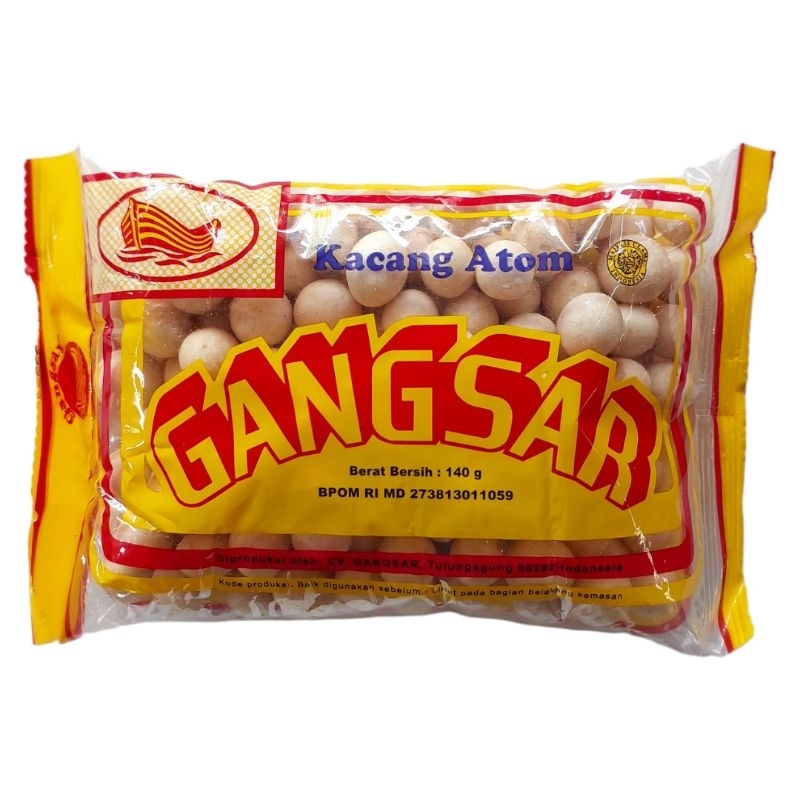 

Kacang Atom Gangsar 140gr