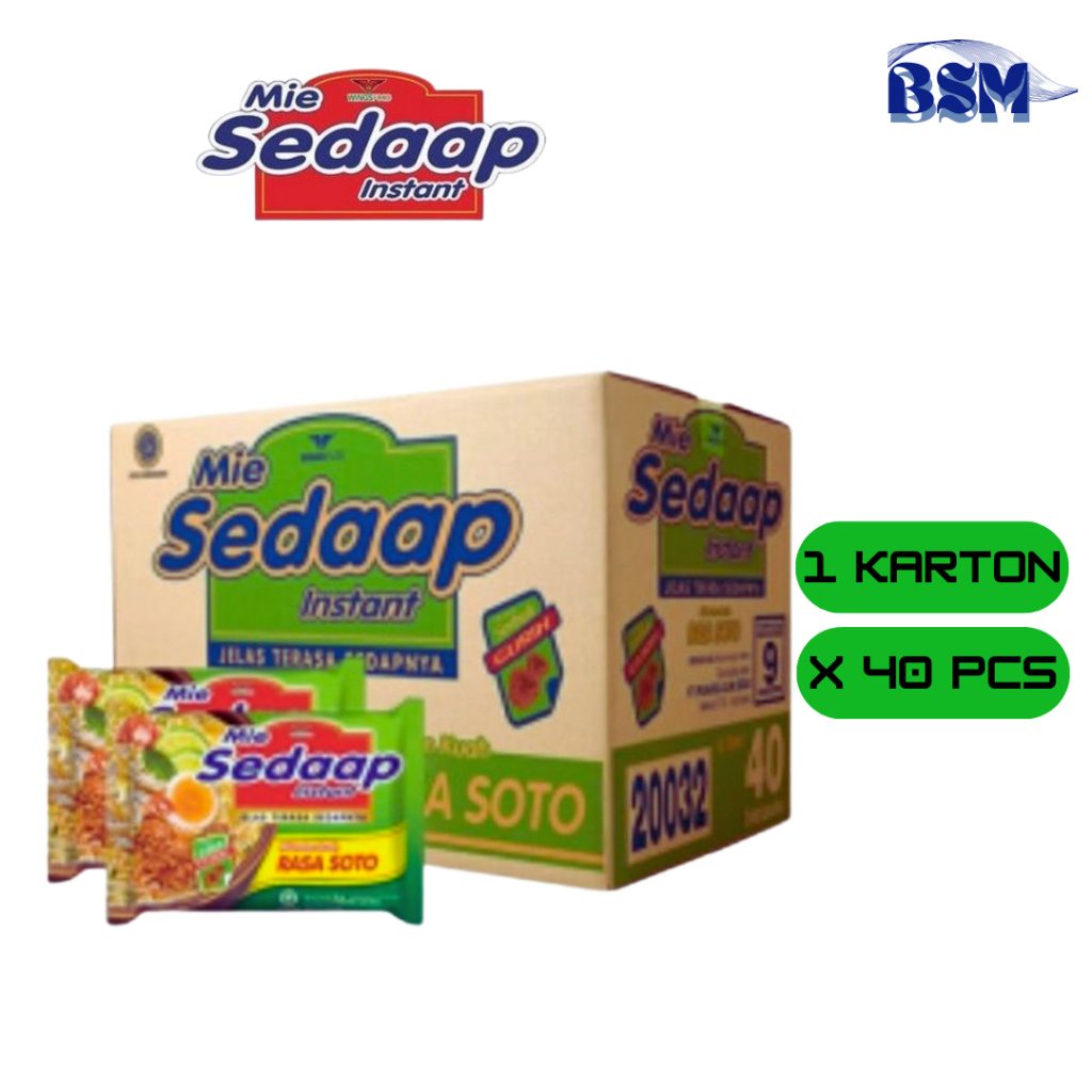 

Sedap Mie Instant 1 Dus isi 40 Pcs
