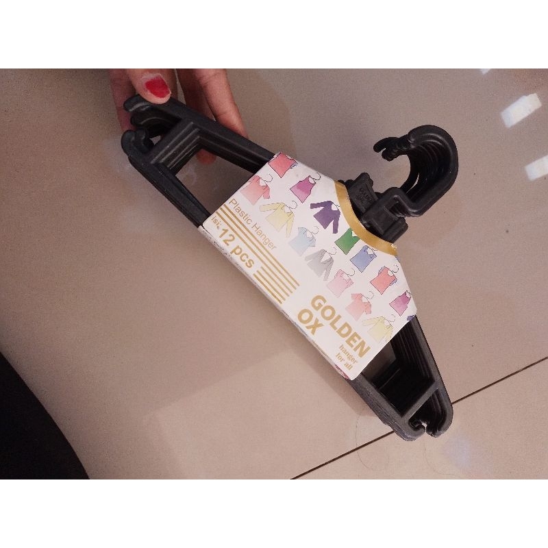 Hanger  Baju GOLDEN OX Size Medium isi 12 Pcs