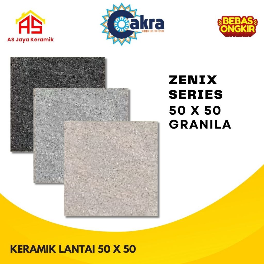 Keramik Lantai I Lantai Granit I 50 x 50 Zenix I Cakra