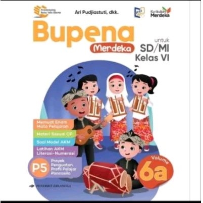 Buku Pelajaran SD BUPENA Kelas 6 Erlangga