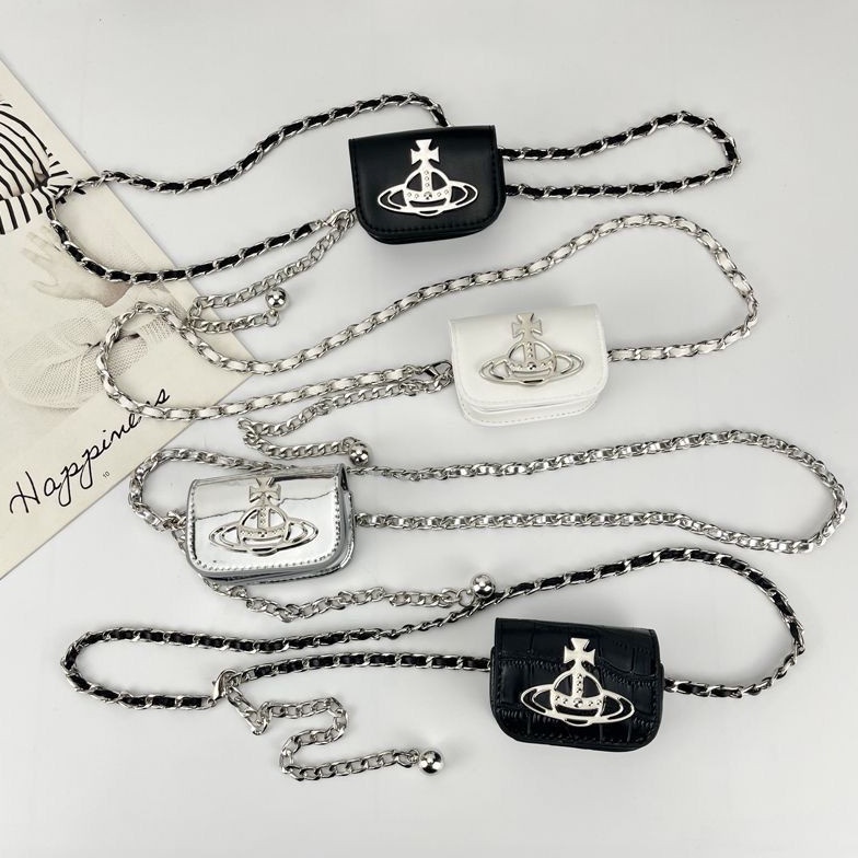 KODE G96Z Tas Pinggang Wanita Ornamen Mini Cocok untuk Semua Gaya Tas Pinggang Dekorasi Luar Pinggan