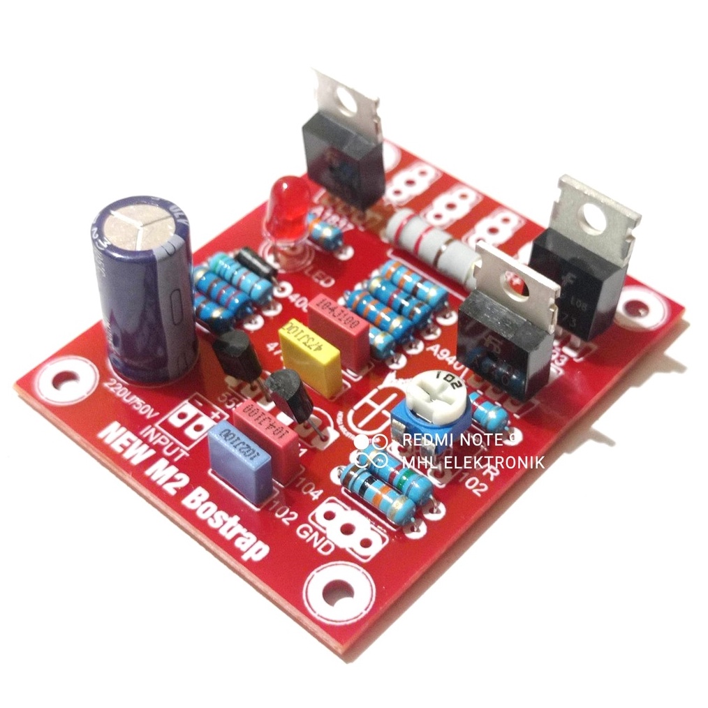 KODE V14H Kit Driver Amplifier M2 Bostrap Cabe Rawit