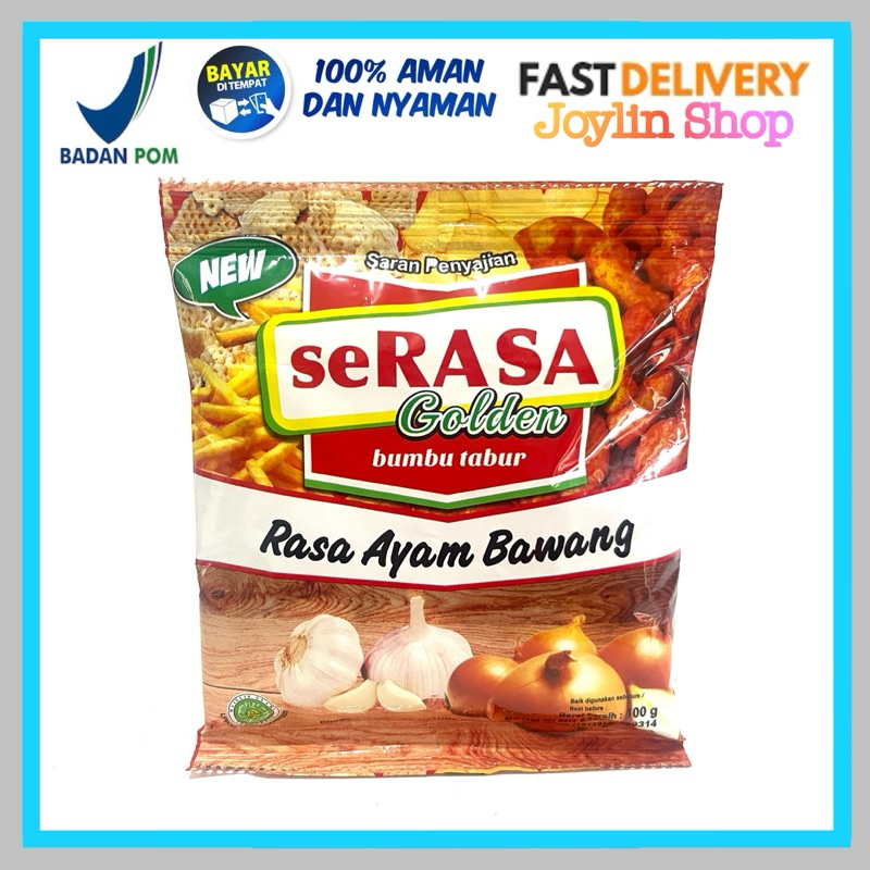 

Serasa Golden Bumbu Tabur 100 Gram