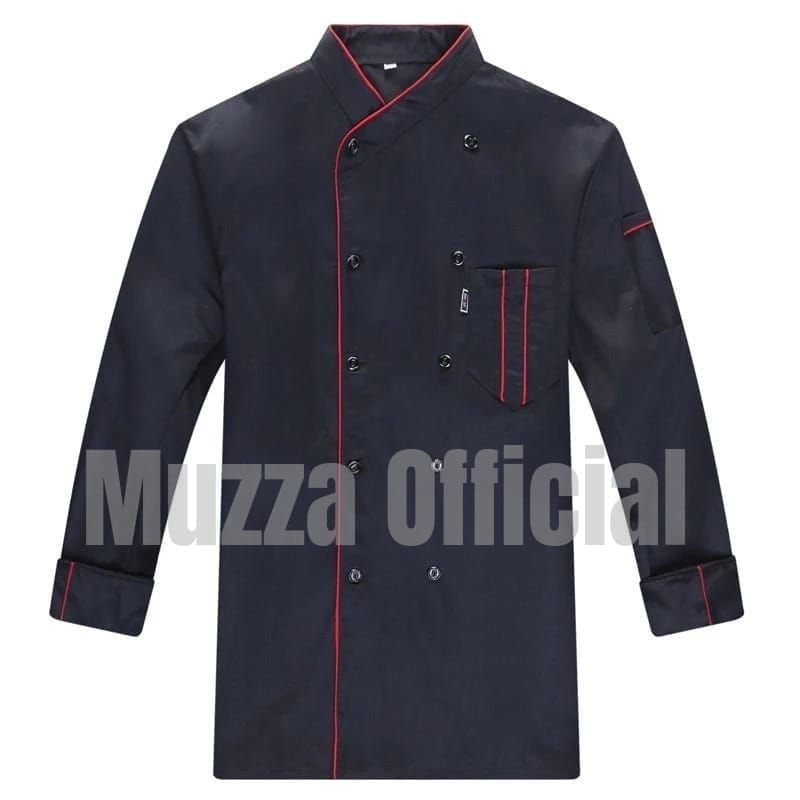 Baju Koki Seragam Chef Seragam Koki Kemeja Chef Lengan Panjang