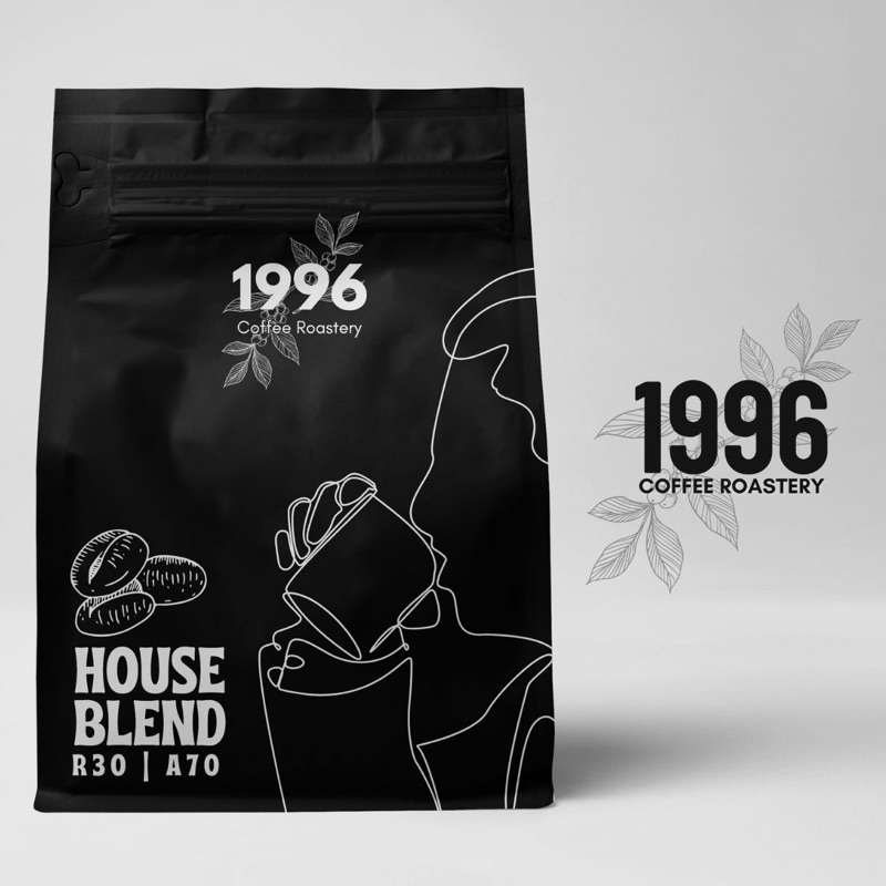 

Kopi Houseblend 30A 70R - Espresso Roast - 1996 Coffee Roastery