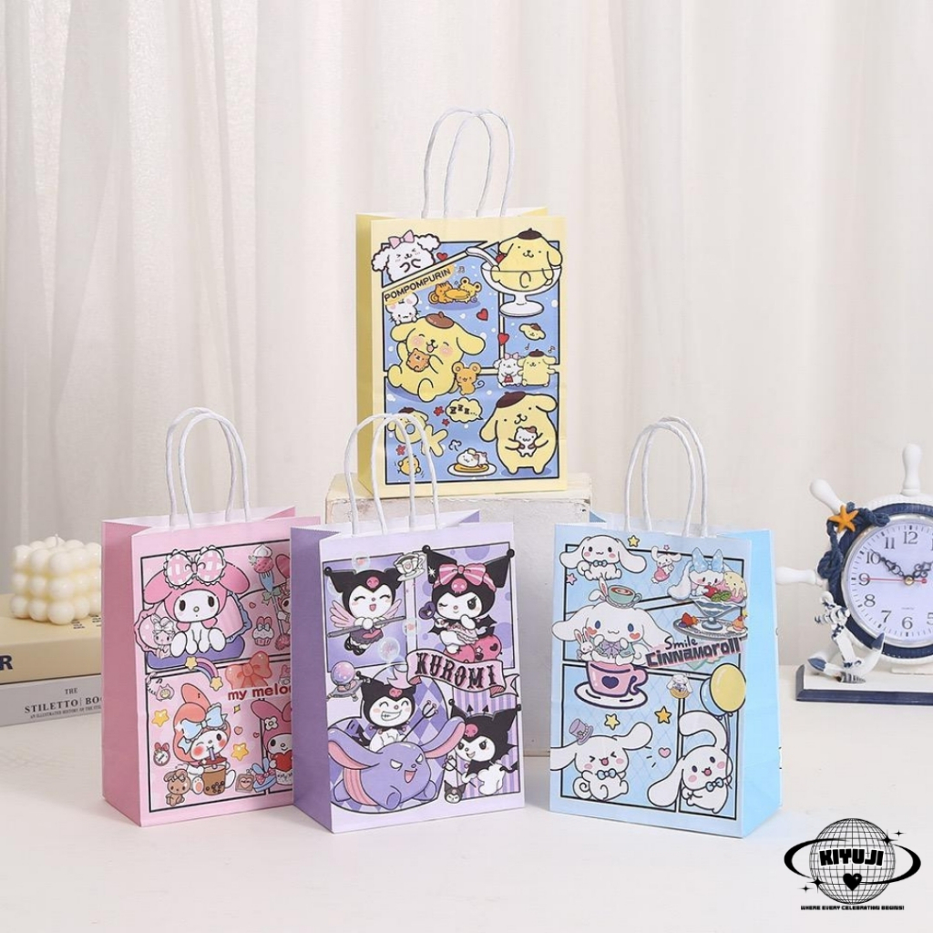 

Kiyuji Party Paper Bag Goodie Bag Sanrio Tas Kado Souvenir Snack