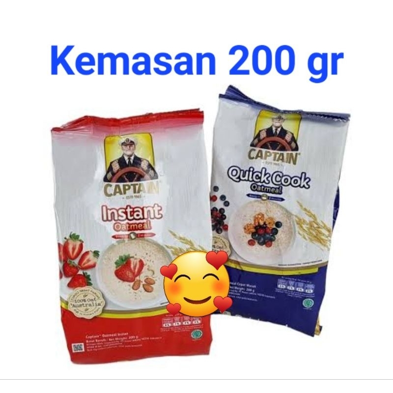 

Captain Oat Kemasan Ekonomis 200 gr