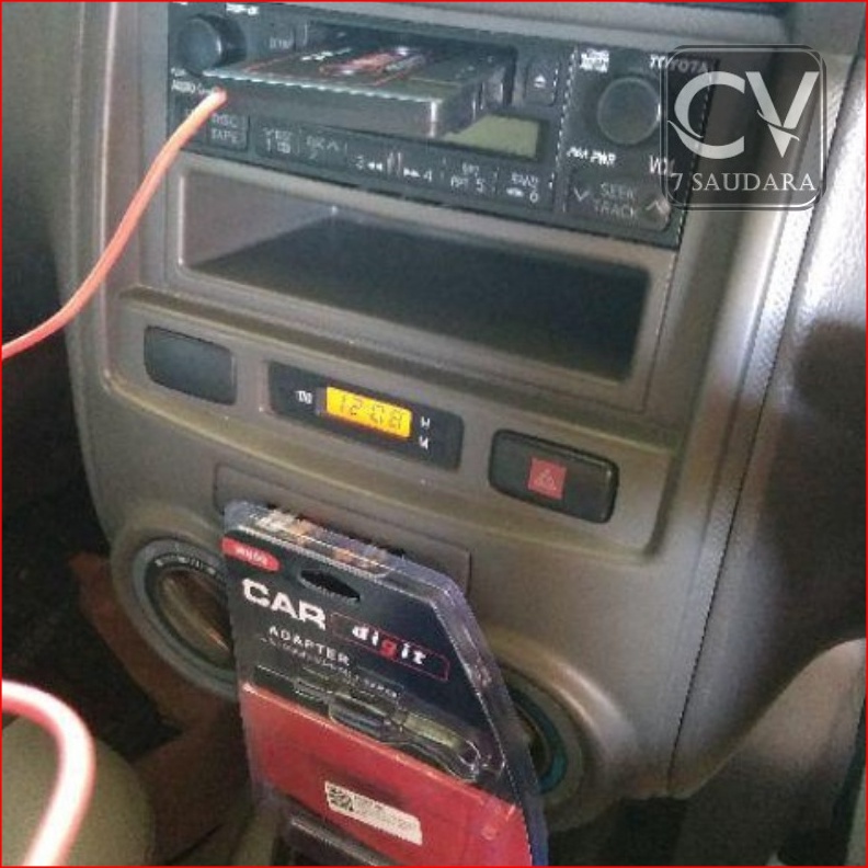 KODE K46J Konverter Kaset Ke HP Pita Adapter Tape Mobil Jadul Lawas Kuno Aux In Audio Converter Car 