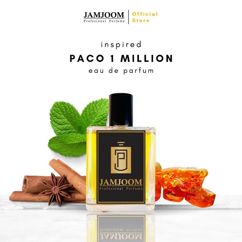 Jamjoom Perfume 100 ML edp Inspired  paco 1 million || Parfume Parfum Perfume Wanita Pria