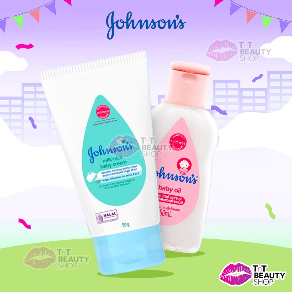 

DISKON JOHNSONS Baby Oil Baby Cream Johnsons Baby Cream Johnsons Baby Oil Johnsons TnT Beauty Shop