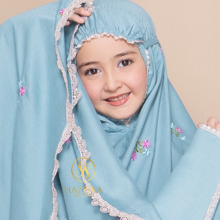 Tawaran Mukena Anak Bali Rayon Bordir Nadira Umur 5  15 Tahun