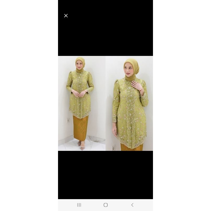 Kartini Kebaya Sarah The Label (STL) Lime Size S