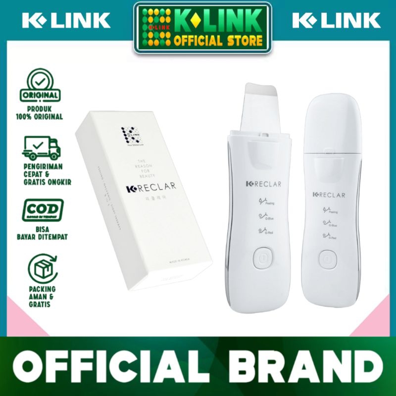 K RECLAR SETRIKA WAJAH GALVANIC ALAT PERAWATAN WAJAH PORTABLE MINI ELEKTRIK TREATMENT WATER PEELING