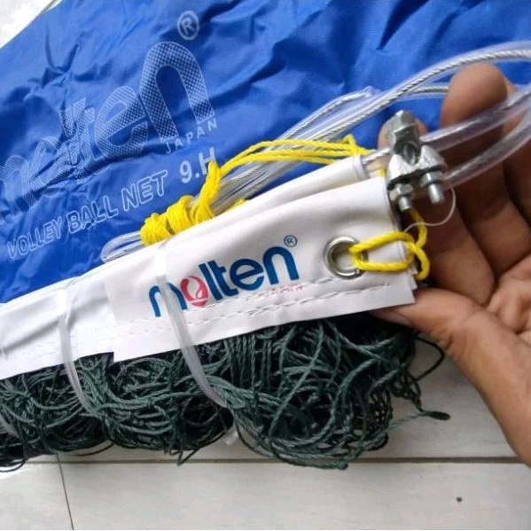 ⭐⭐⭐⭐⭐NET VOLLEY BALL JARING NET VOLI MOLTEN BAGUS  JARING NET SELING BAJA BERKUALITAS